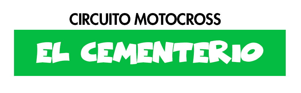 Logotipo de Motocross el cementerio