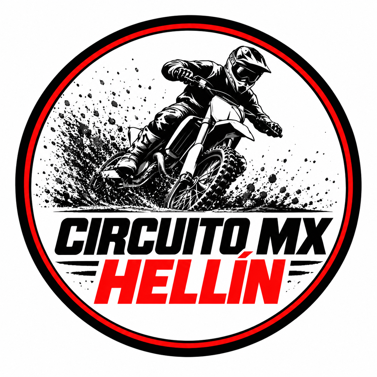 Logotipo de Motocross Hellin