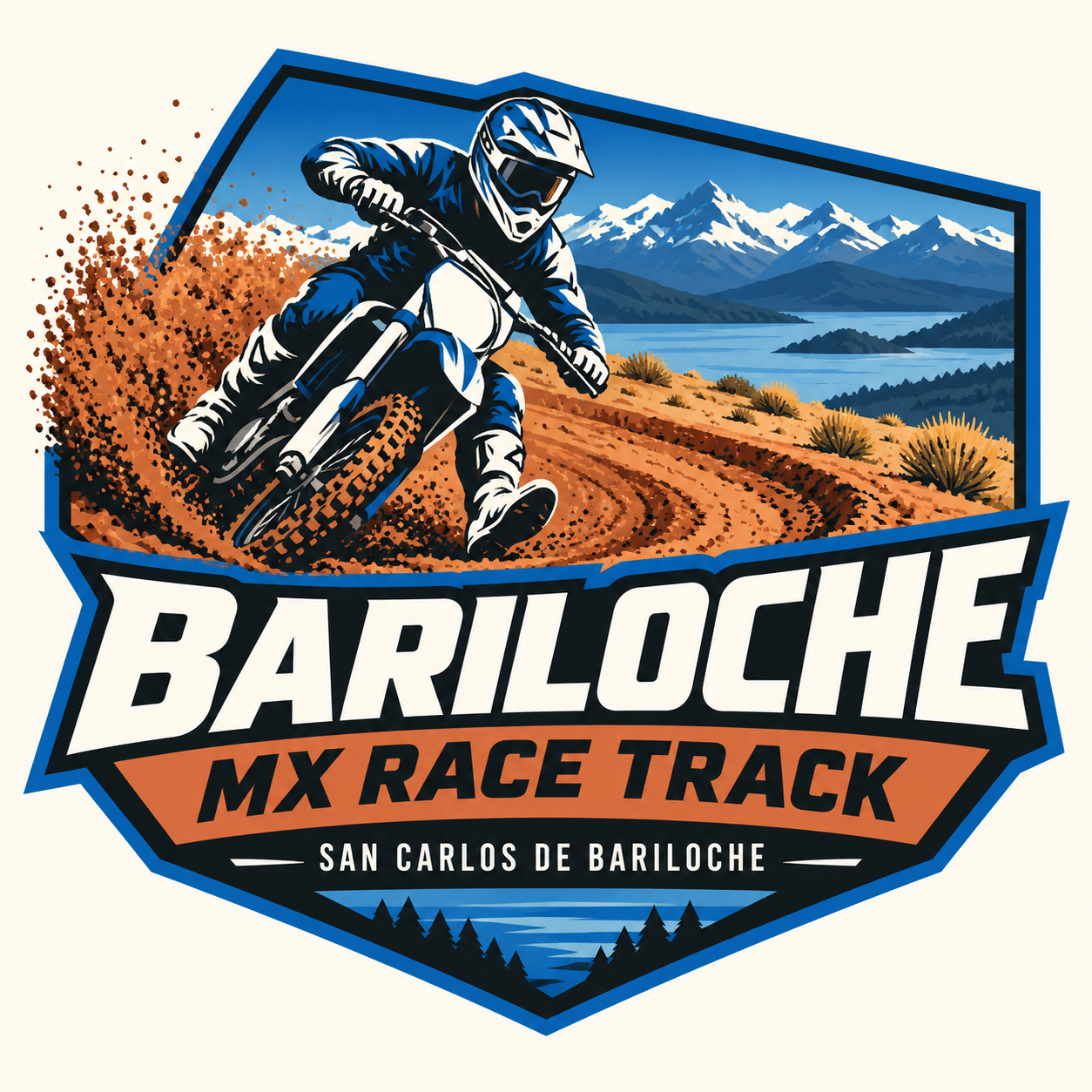 Logotipo de Bariloche MX Race Track