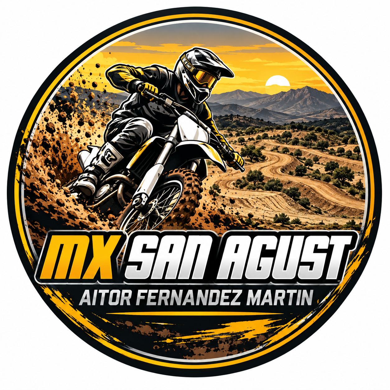 Logotipo de Mx san agus Aitor