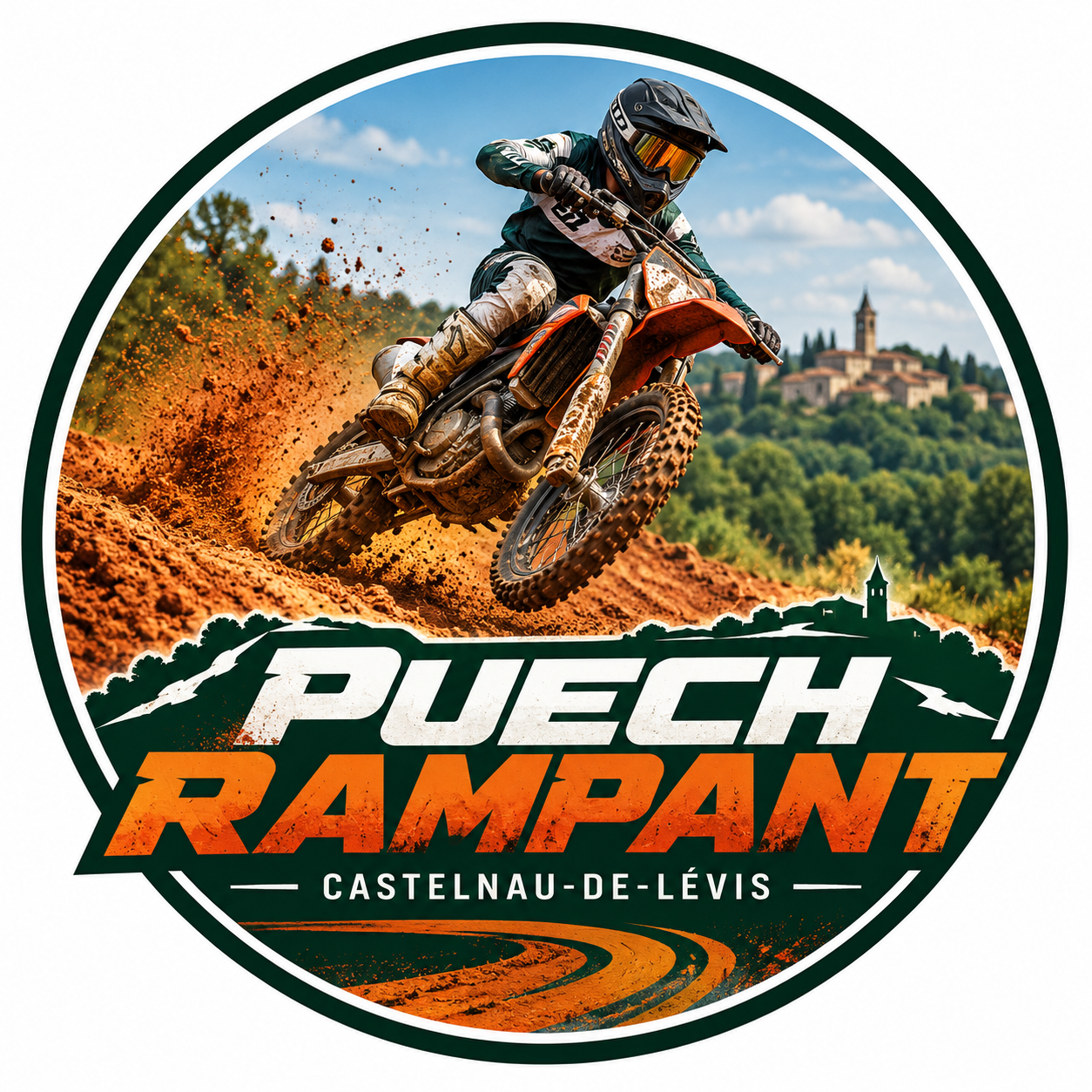 Logotipo de Puech Rampant