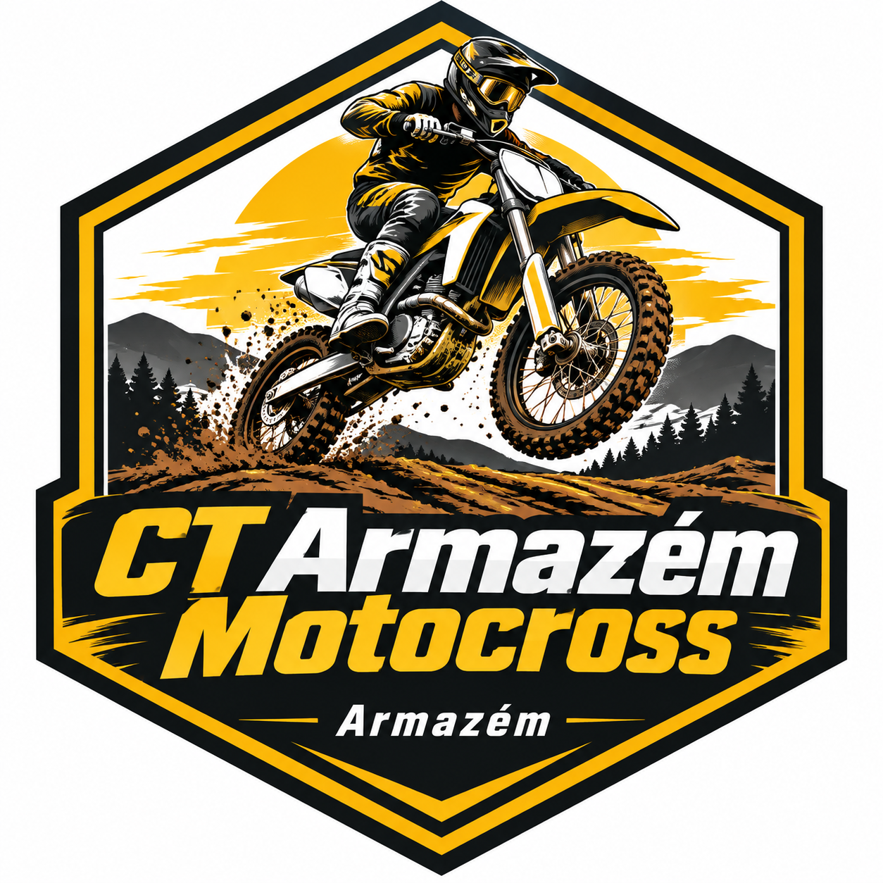 Logotipo de CT Armazém Motocross