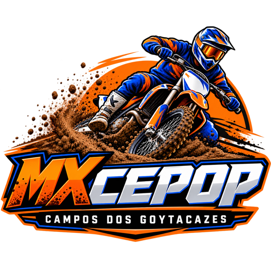Logotipo de Pista de Motocross do CEPOP