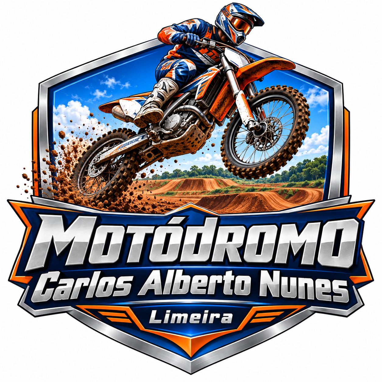 Logotipo de Motódromo Carlos Alberto Nunes