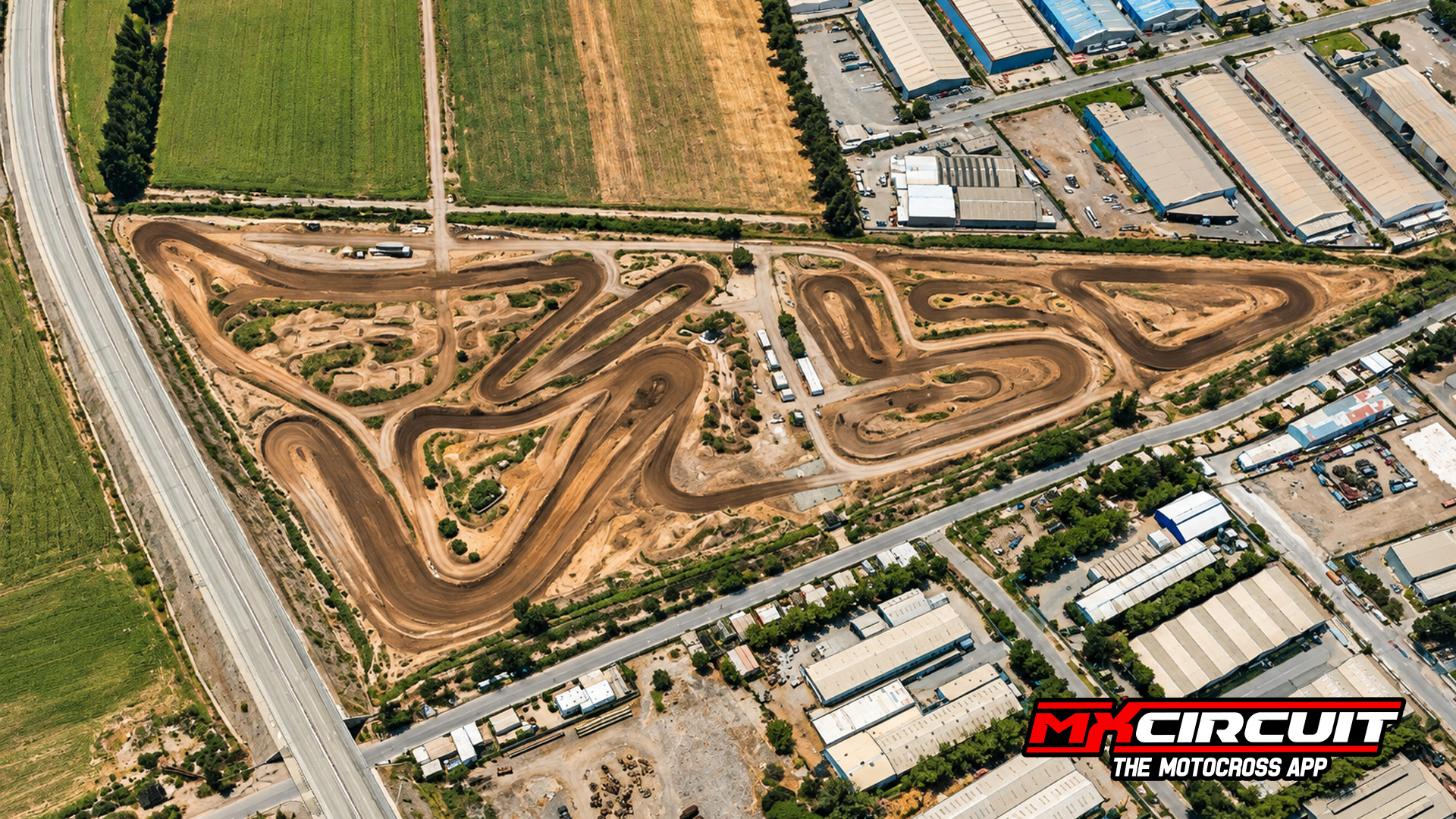 Circuito Círculo Motocross