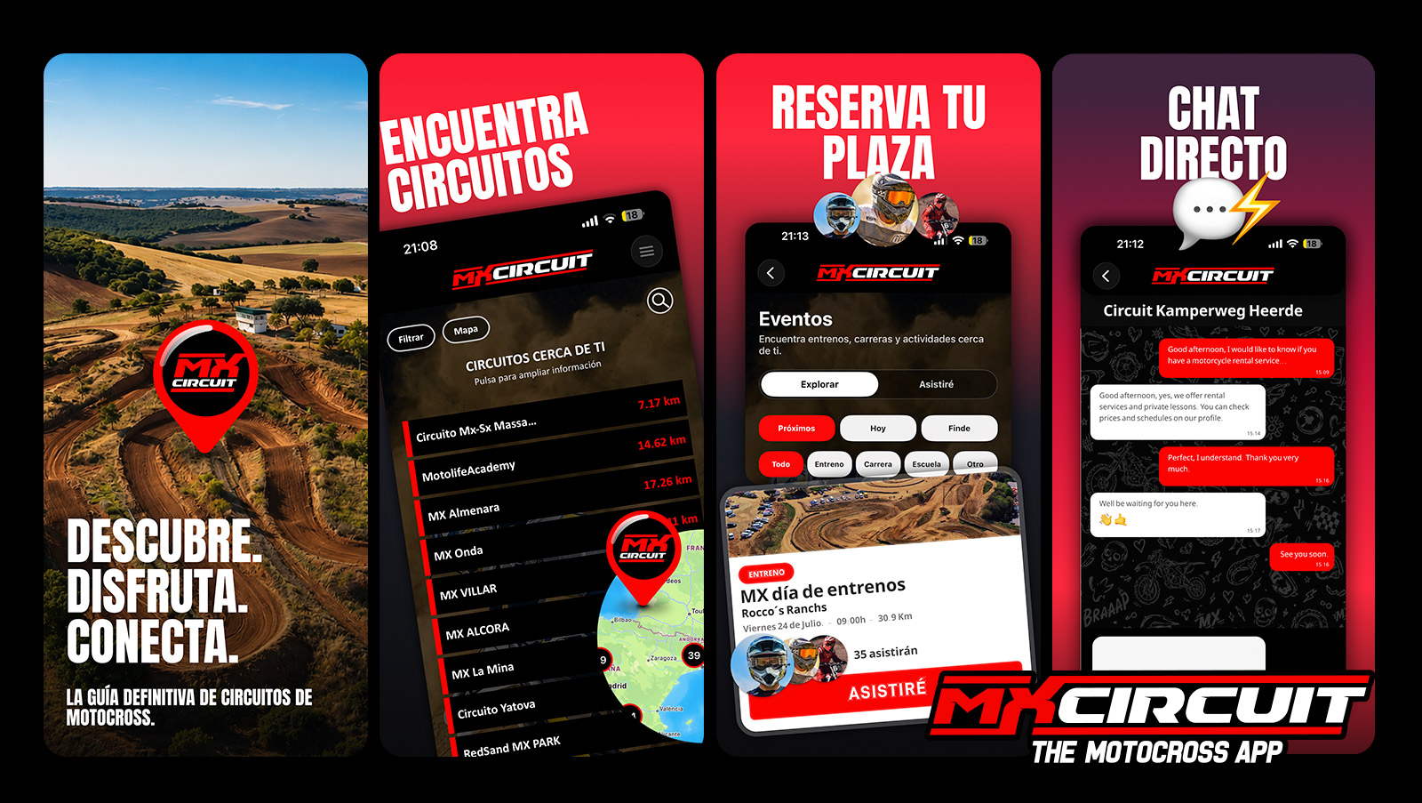 Presentamos la nueva app de MXCircuit: una evolución pensada para pilotos y circuitos